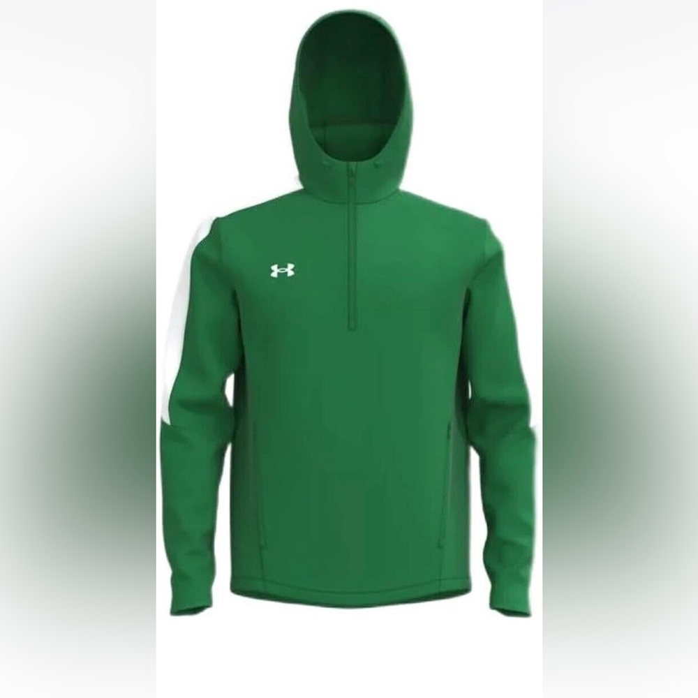 Under Armour Storm Armour Mens 1376889-305 Green Fit Fleece Jacket Size Small